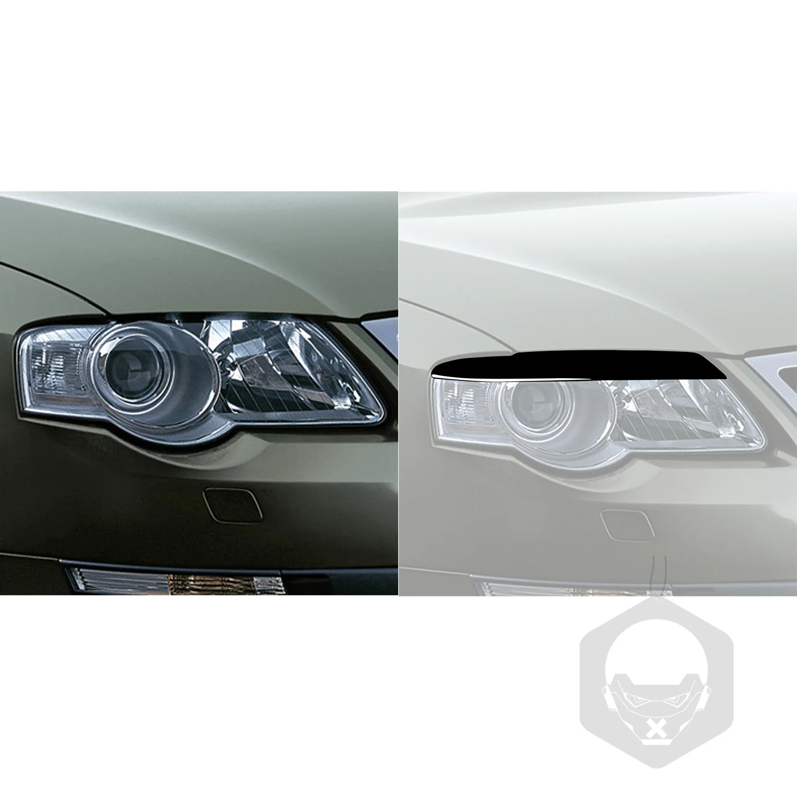 Накладка на переднюю фару автомобиля для Volkswagen Passat B6 3C 2005-2010