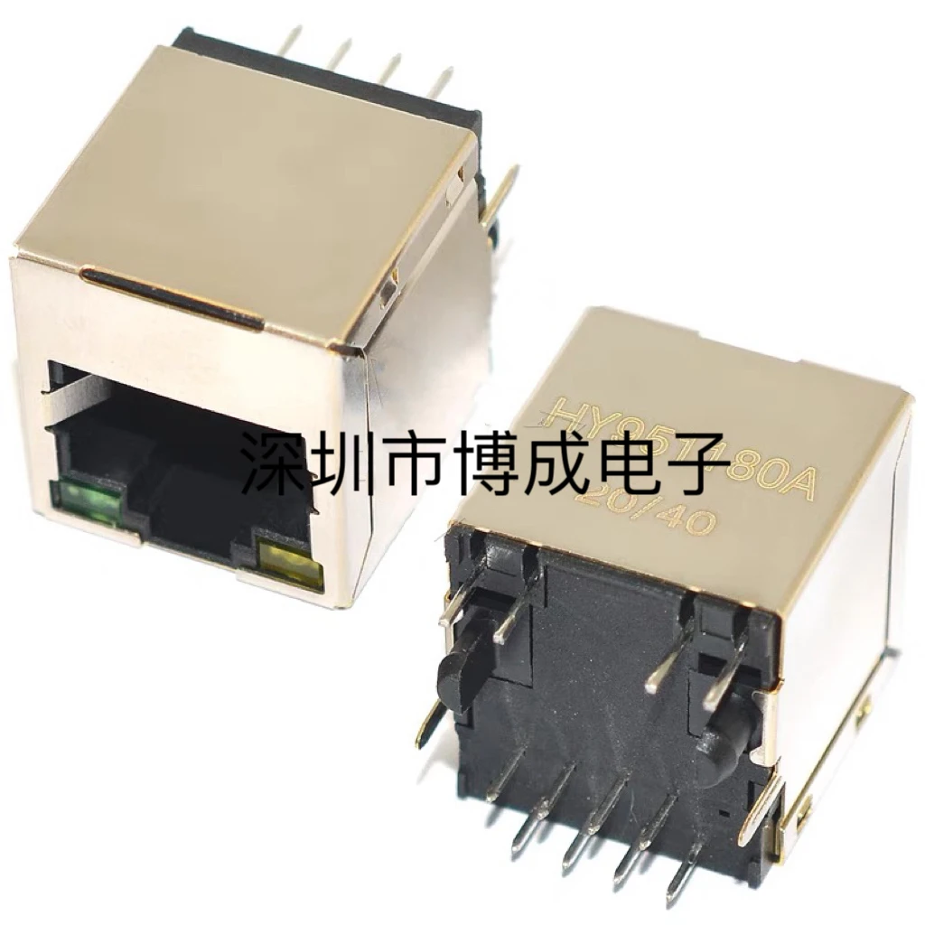 10 шт. Однопортовый разъем RJ45 HR911105 HR911105A HY951180A