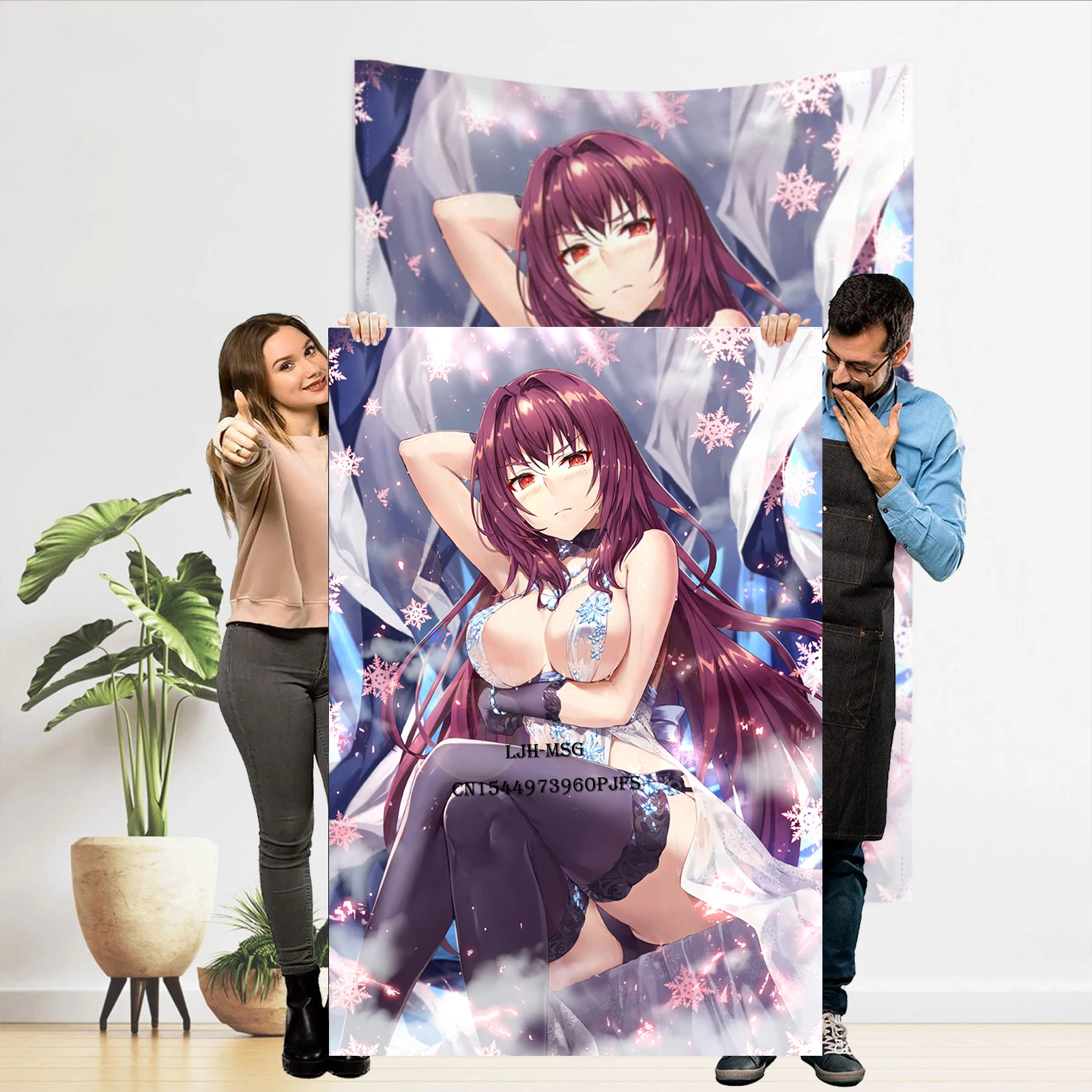 

Fate Grand Order Tapestry Anime Stuff FGO Painting Wall Decor Sexy Doujin Tapestry for Bedroom Hentai Poster Wall Tapestry Merch