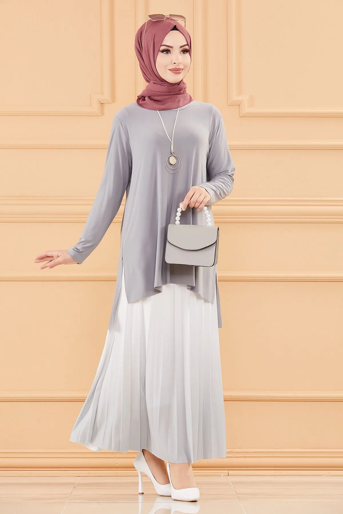 Женская блузка и юбка, зимние платья для женщин, мусульманская одежда, хиджаб, хиджаб, исламский турецкий кардиган, зима-осень 2021