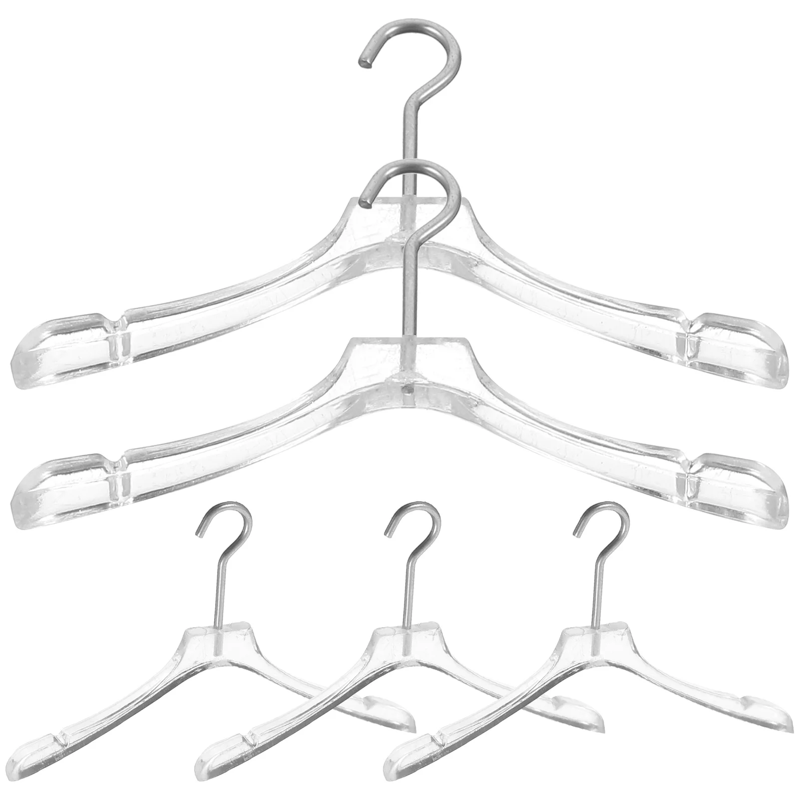 

Mini Hanger House Hangers Clothes Clothing Closet Dress Miniature Ornaments Accessories