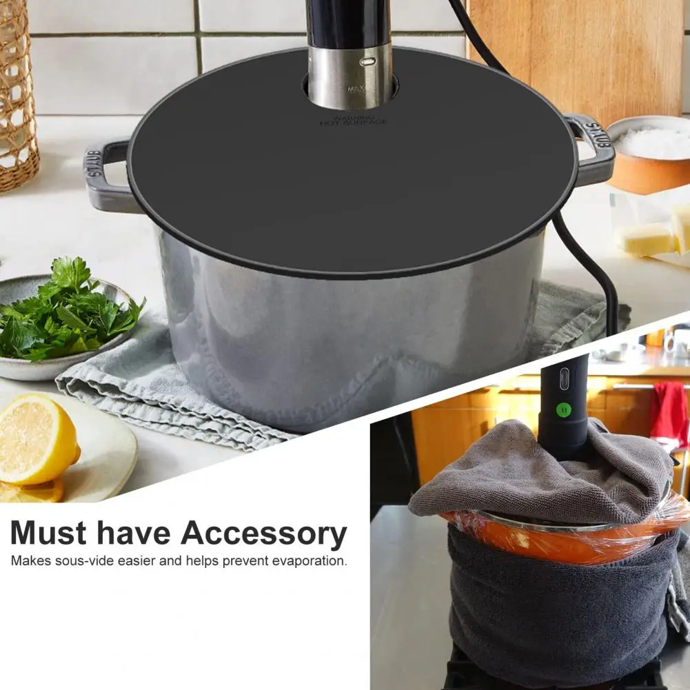 

Good Sealing Performance Food Grade Sous Vide Lid Up to 10.5