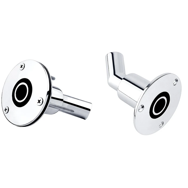 

316 Stainless Steel Thru Hull Exhaust Skin Fitting Tube Pipe Socket Part Of Air Heater For Boat Marine Car Truck