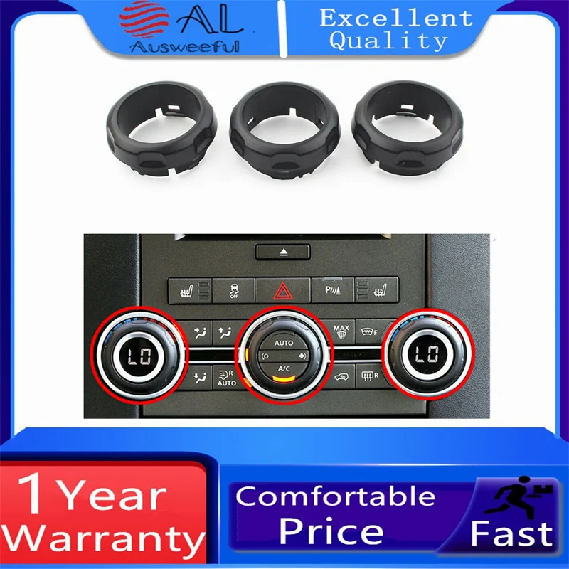 

Air Conditioning Panel Switch Knob Decorative Cover FIT For Land Rover Range Rover Discovery 4 Sport，LR029591