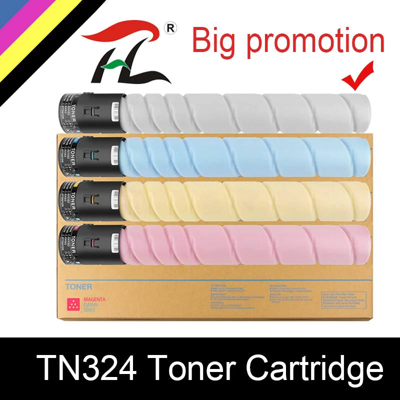 

TN324 TN512 tn-324 Toner Cartridge Compatible For Konica Minolta Bizhub C308 C368 C258 C454 C454e C554 C554e Copier