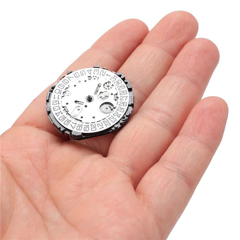 Кварцевый механизм с одним календарем VR32 высокоточный сменный VR32A VR32B запасные