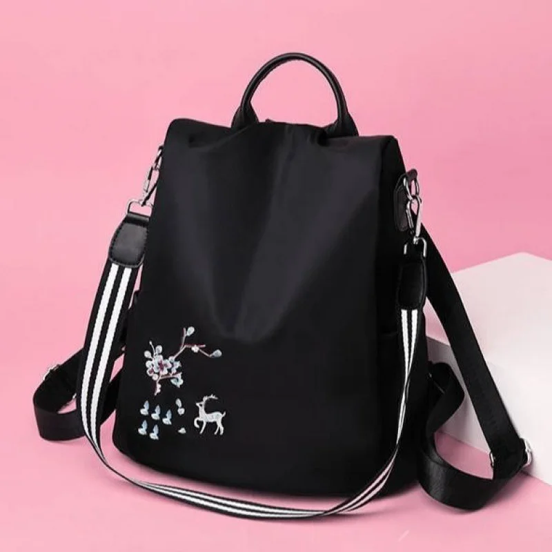 

Роскошный дизайнерский тканевый рюкзак, женская новая модная универсальная школьная сумка для девочек-подростков, сумка для книг в Корейском стиле