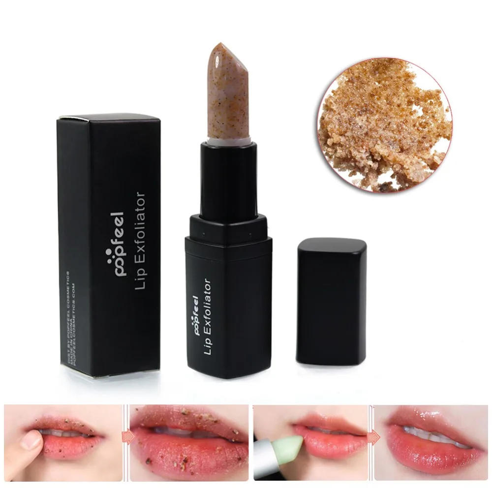 

Natural Sugar Lip Exfoliator Stick Lip Scrub Exfoliating Balm Moisture Lip Care Remove Lips Dead Skin Moisture Lips Sticks