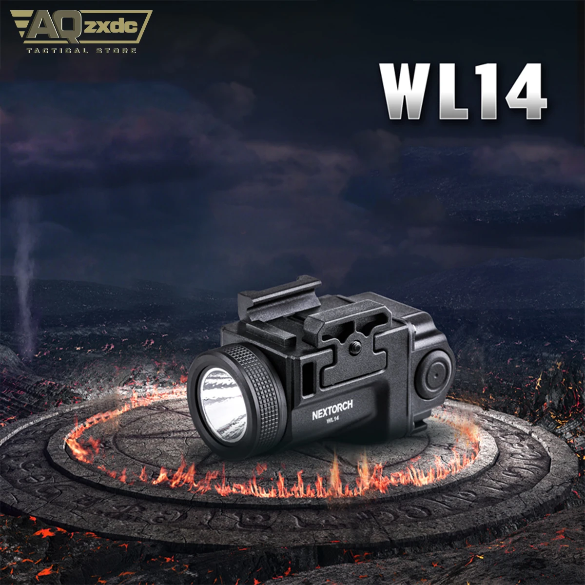 Тактическое оружие WL14 искусственное с 500 люменами регулируемое яркий