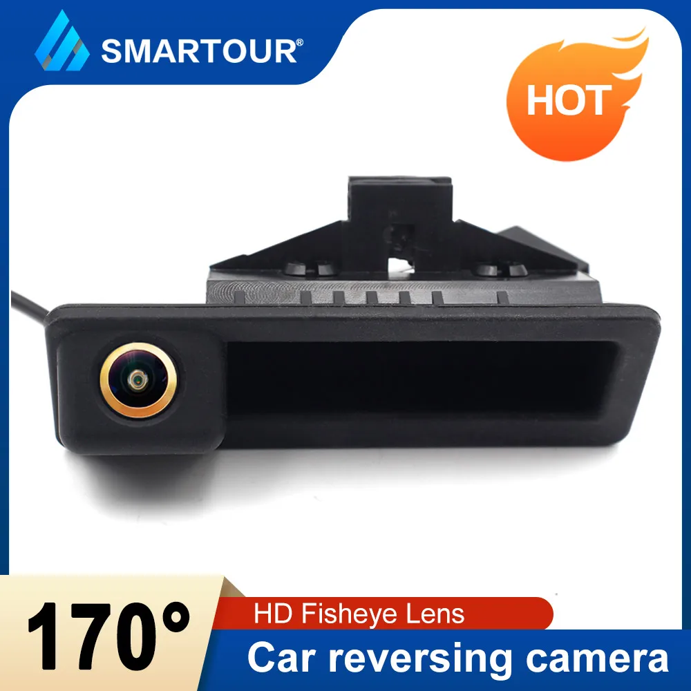 

Smartour Vehicle HD Fisheye Track Car Reverse Backup Trunk Handle Camera For BMW 3 Series 5 Series X5 X6 E39 E60 E70 E82 E90