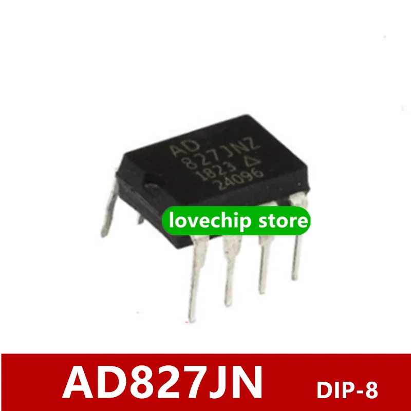 Совершенно новый оригинальный AD827JN AD827 DIP-8 аудио Двойной рабочий усилитель низкой