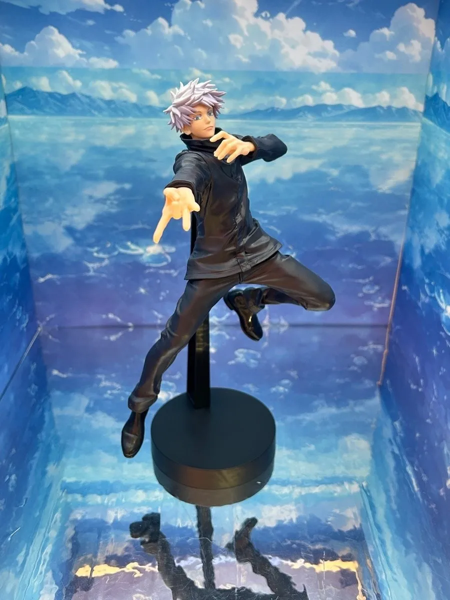 Оригинальный BANPRESTO Jujutsukaisen Satoru Gojo Gojō JJTKS JUJUTSU аниме фигурка игрушки ПВХ модель