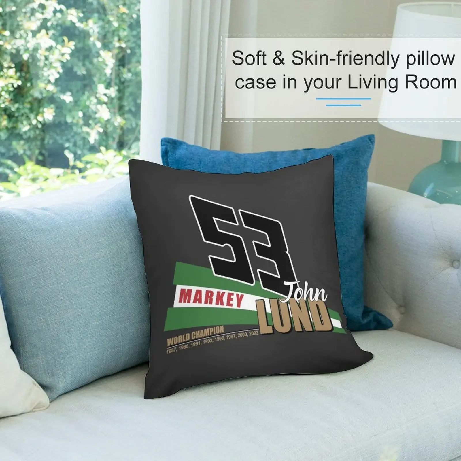 53 John Lund Brisca F1 World Champion декоративная подушка рождественские украшения для дома 2025