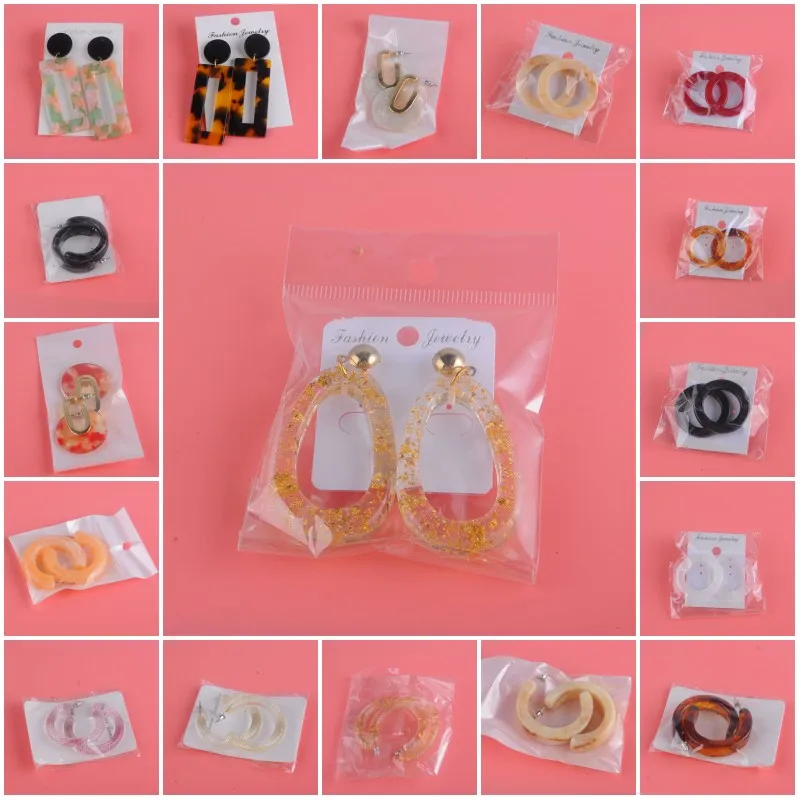 

over 10 USD store free gift for girls women girl fashion jewelry Acrylic earrings designer Geometric earrings trendy accessories