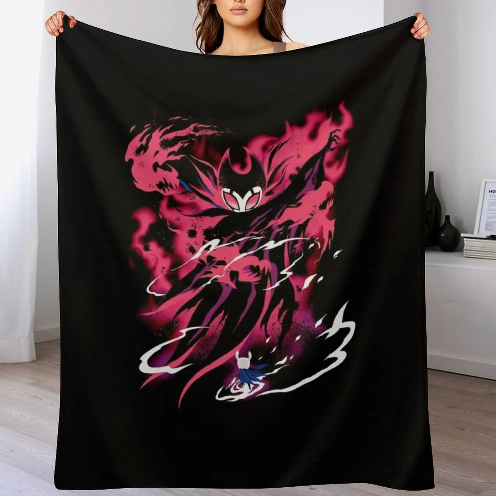 Одеяло ERPGroup Hollow Knight Merch Troupe Master дорожные одеяла и для Хэллоуина Retros