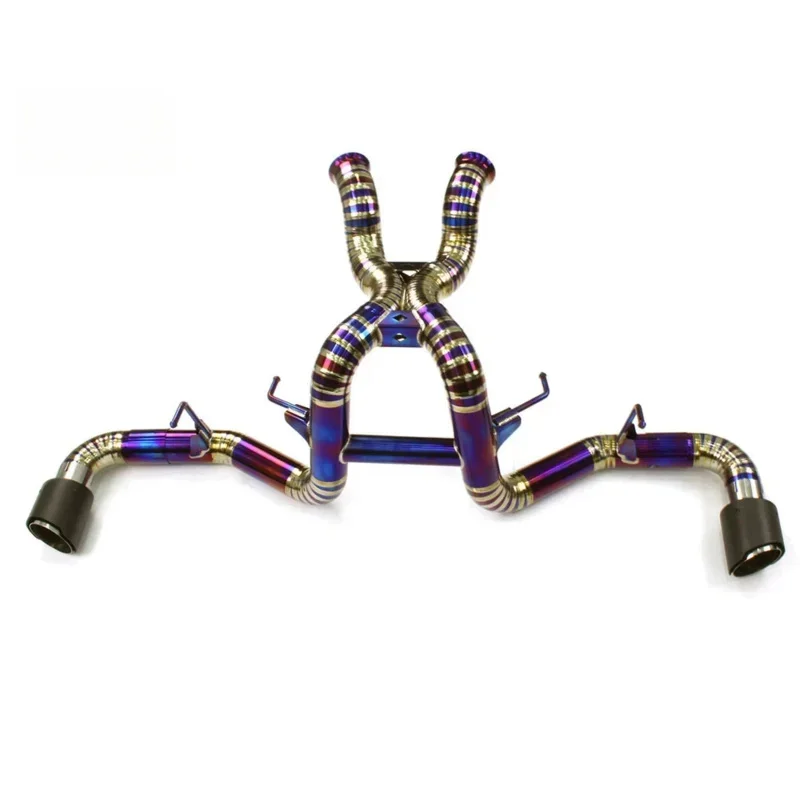 Выхлопная система Catback из титанового сплава автомобильная выхлопная Mclaten 570S 570GT 3.8