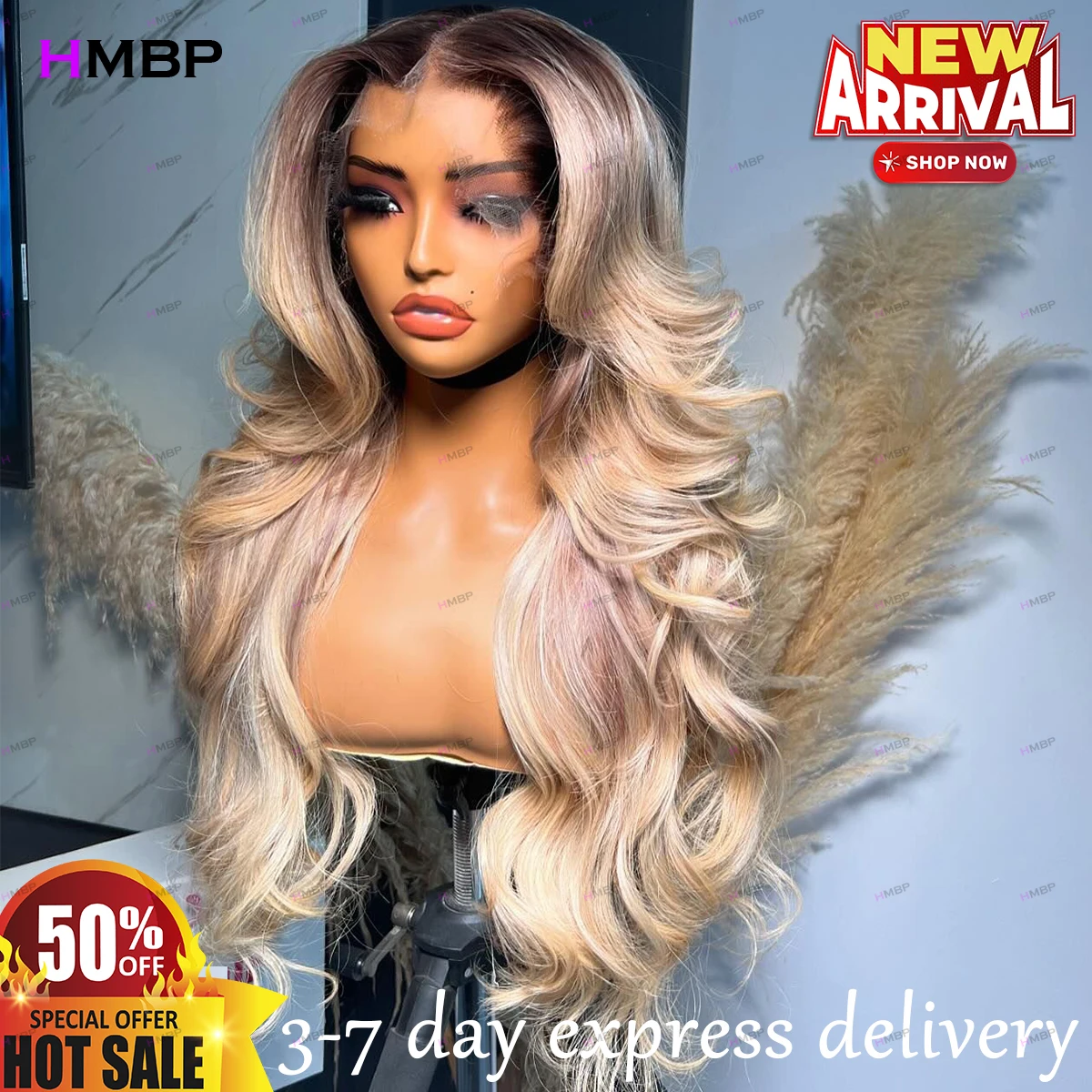 Бесклеевой парик шнурка человеческие волосы готовые к ношению с объемной волной