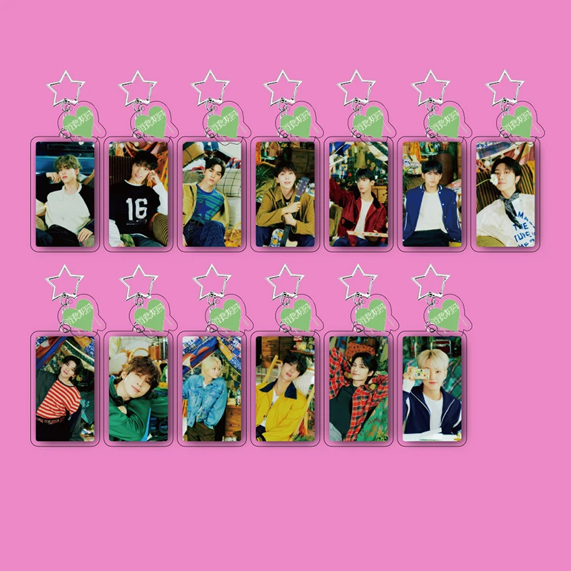 Kpop Joshua Jeonghan Japan Album Акриловые брелки The8 Mingyu Hoshi Vernon DK HD Фоторамка Брелок