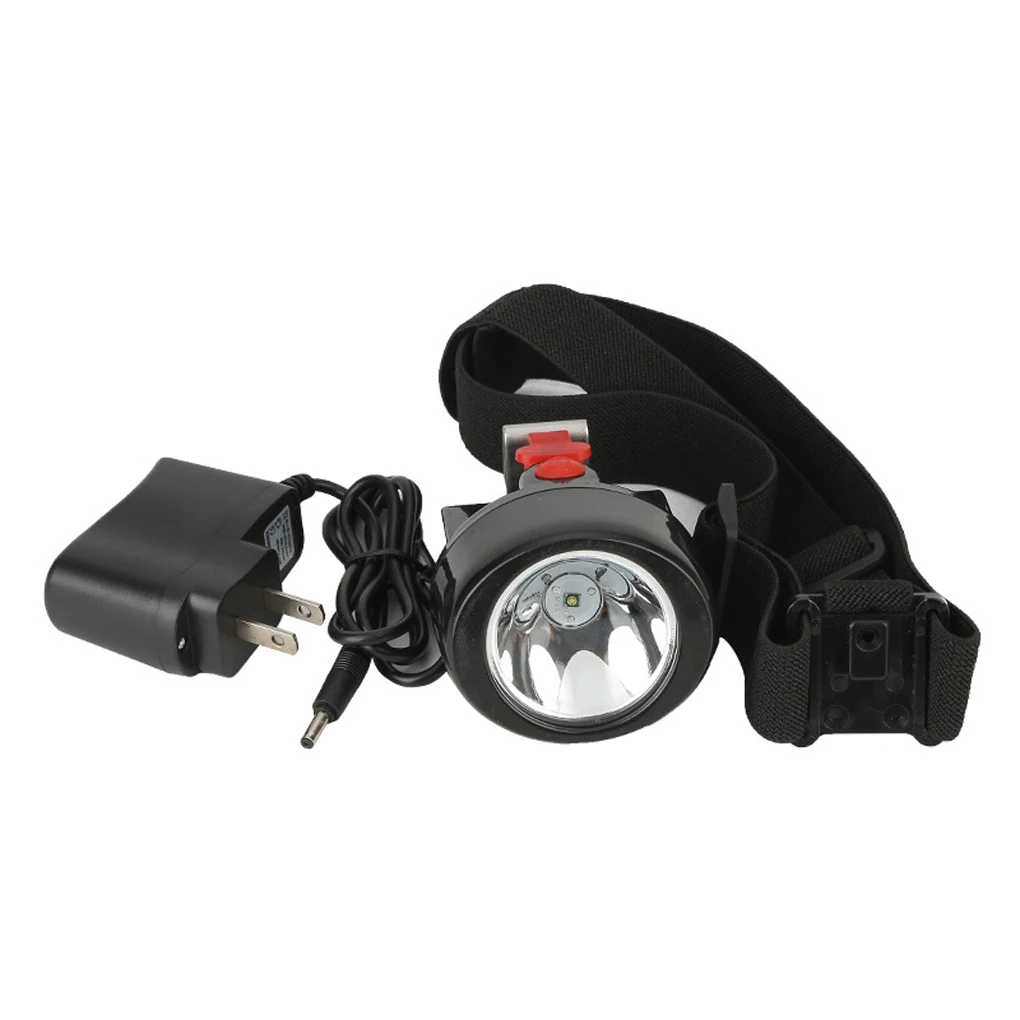 ABS Headlight Detachable Blast-proof Rechargeable Battery Powered XPE IP54 Waterproof Button Control Caving Headlamp