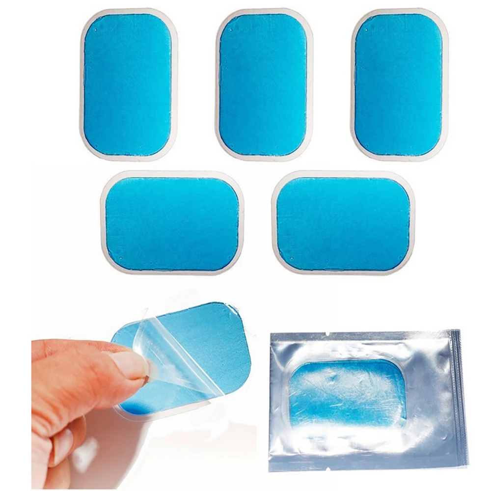 

50pcs Replacement Gel Pads for EMS Trainer Loss Weight Abdominal Muscle Exerciser Stimulator Massage Gel Patches Health Care