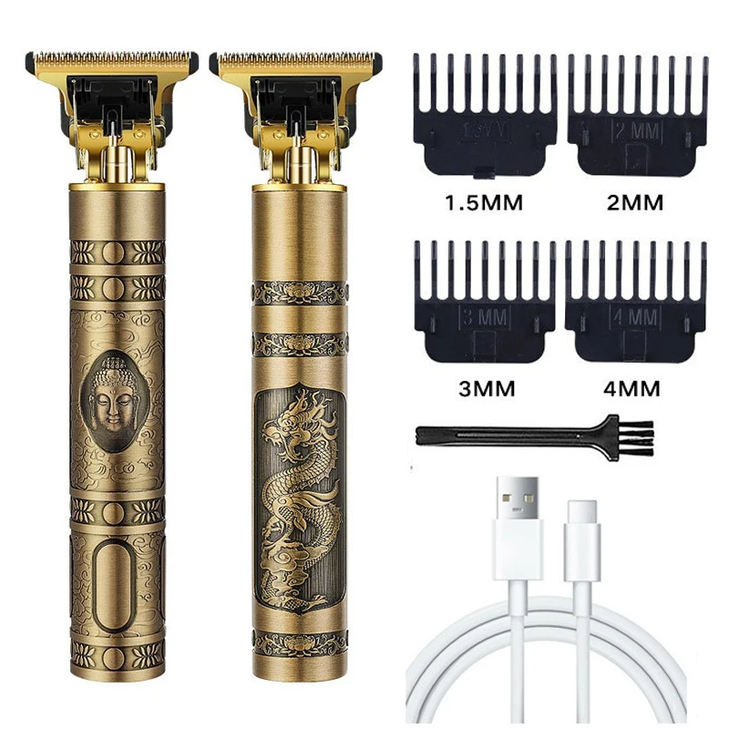 

T9 USB Electric Hair Clipper For Men Hair Cutting Machine Rechargeable Man Shaver Trimmer Barber Professional Beard Trimmer