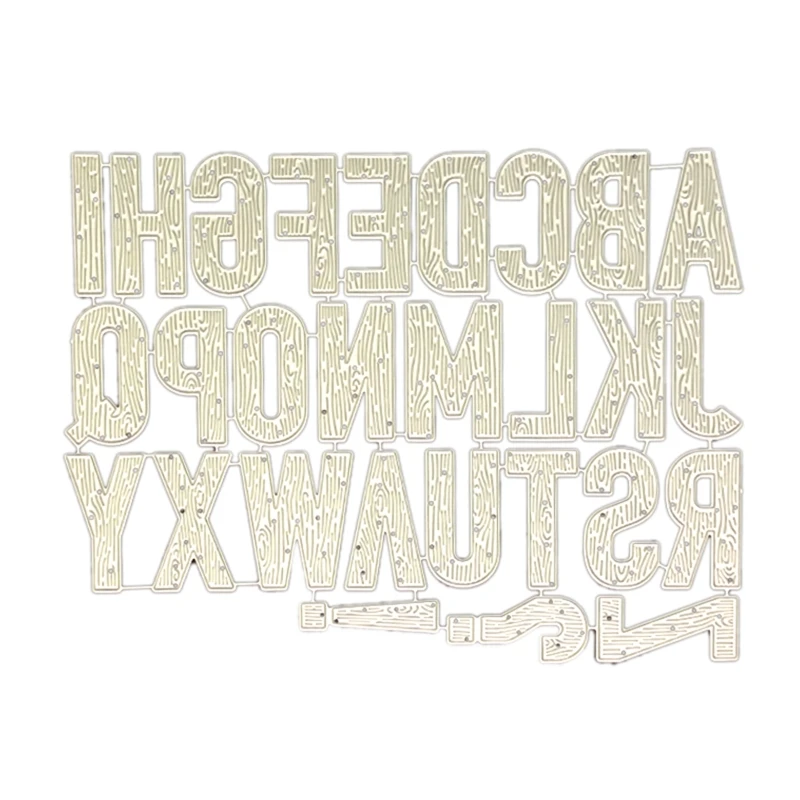 

Английский алфавит режущие штампы Φ бумажная карта