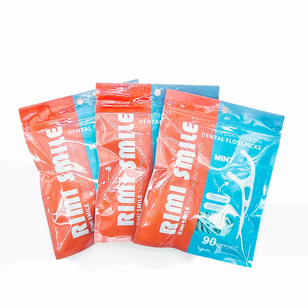 Стоматологические Палочки RIMI SMIILE С Мятными Пакетами — Упаковка 90/270/450 Шт.