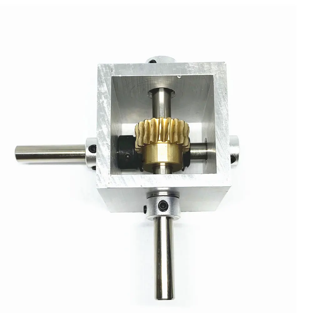 

Коробка передач червячного редуктора 1:10, коробка передач 6/8 мм, вал 20T, шестерня 90 градусов, Угловое устройство с прямым углом