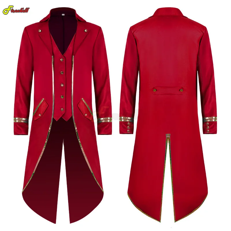 Coat Victorian Renaissance Style Clothing S-4xl