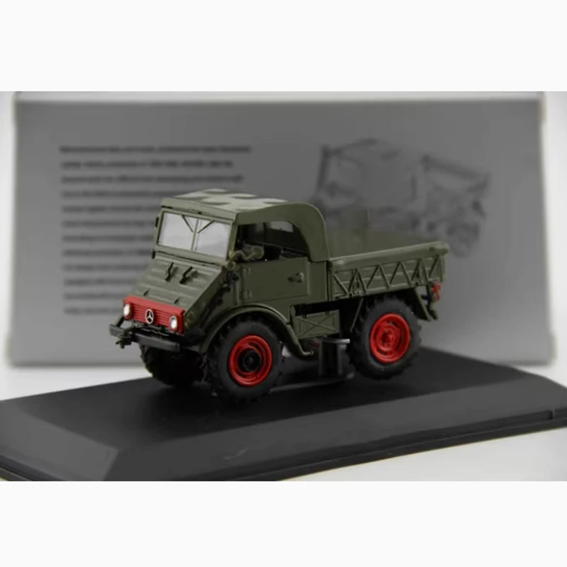 Литой под давлением масштаб 1:43 Unimog U401 трансформируемый внедорожник модель