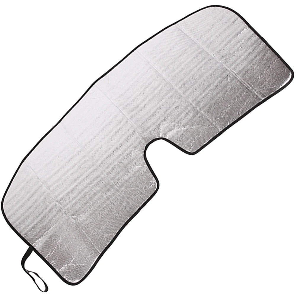 Серебристый передний солнцезащитный козырек для лобового стекла защита от