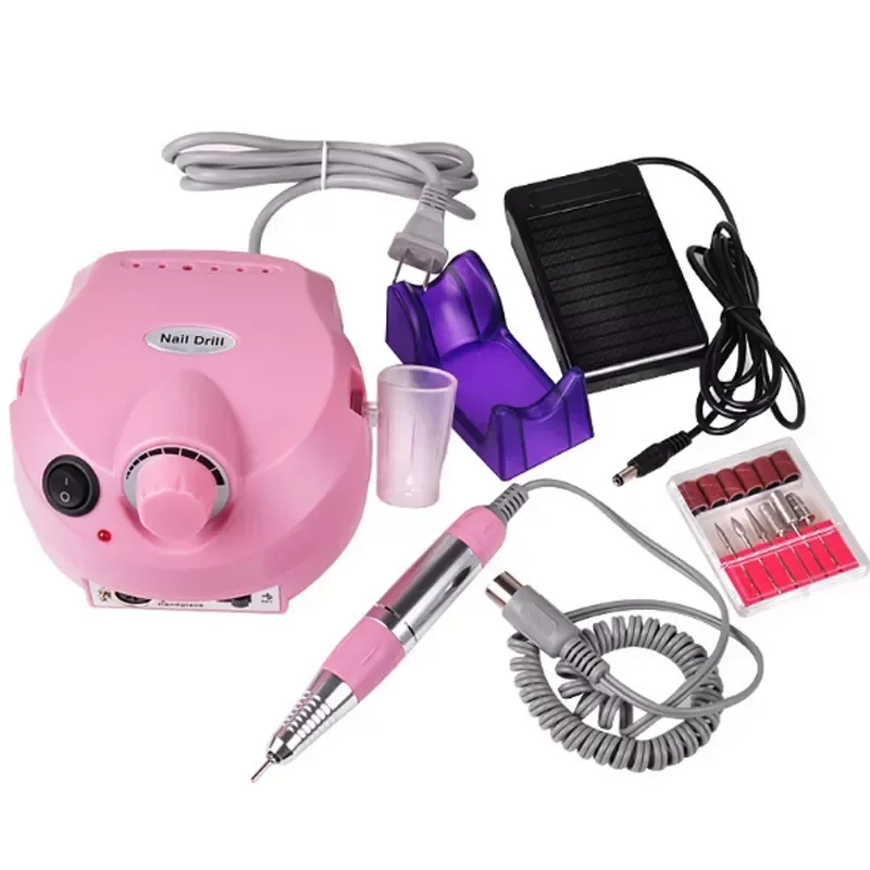 

NEW2023 Nail Drill Pro Nail Polishing Machine Nail File For Pedicure Accessories Nail Art Tool Nail Drill Bit