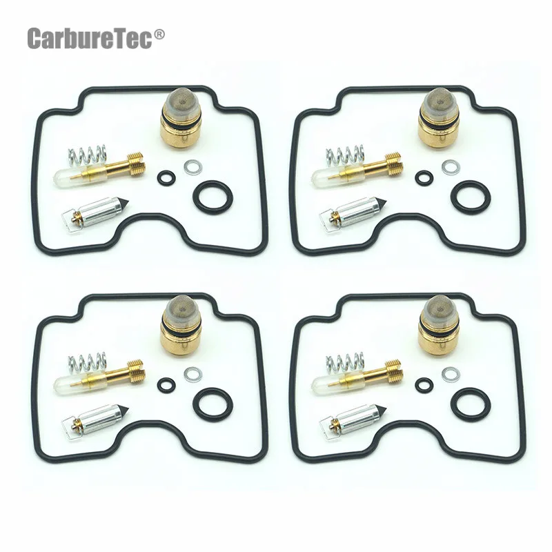 

For Yamaha XJR1300 RP03J 2000-2006 XJR 1300 BSR37 Carburetor Rebuild Repair Kit Chamber Gasket Seal Carb Parts 4 Sets