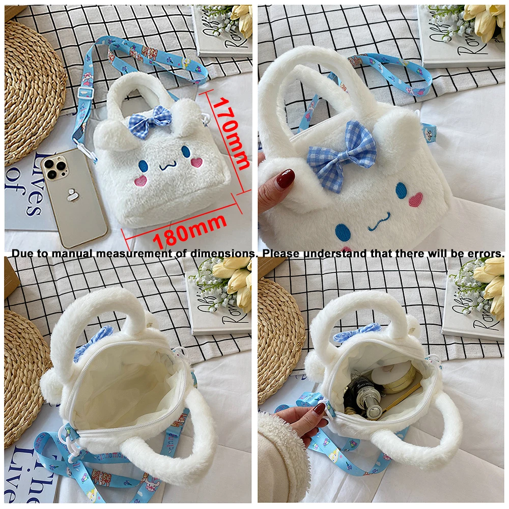 Плюшевая сумка Kawaii Kuromi Cinnamoroll My Melody