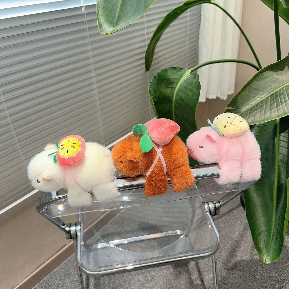 Забавные плюшевые браслеты с капибарой мультяшные мягкие куклы животное