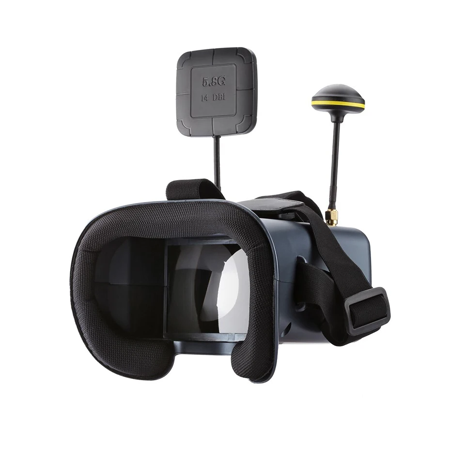 5 8G 40-канальный приемник 4 3-дюймовые очки FPV с автоматическим поиском