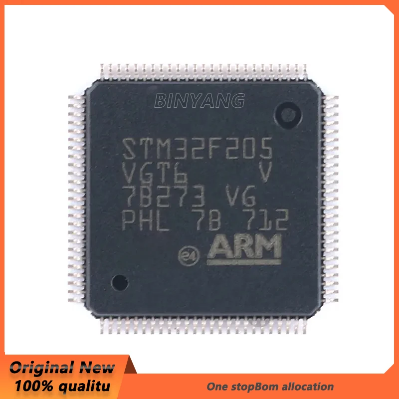 

1-10PCS Original NEW STM32F205VGT6 STM32F205 LQFP-100 IC MCU Chip