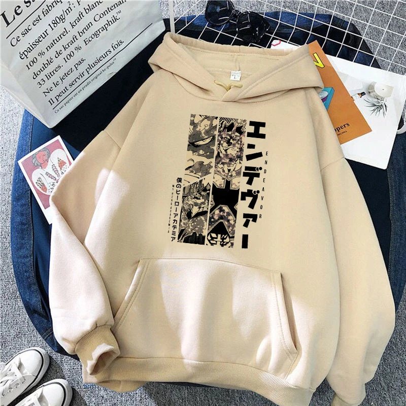 

My Hero Academia Hoodies Men's Casual Oversized Sweatshirts Japanese Cartoon Loose Hoodie Comfortable Creativity Streetwear Male