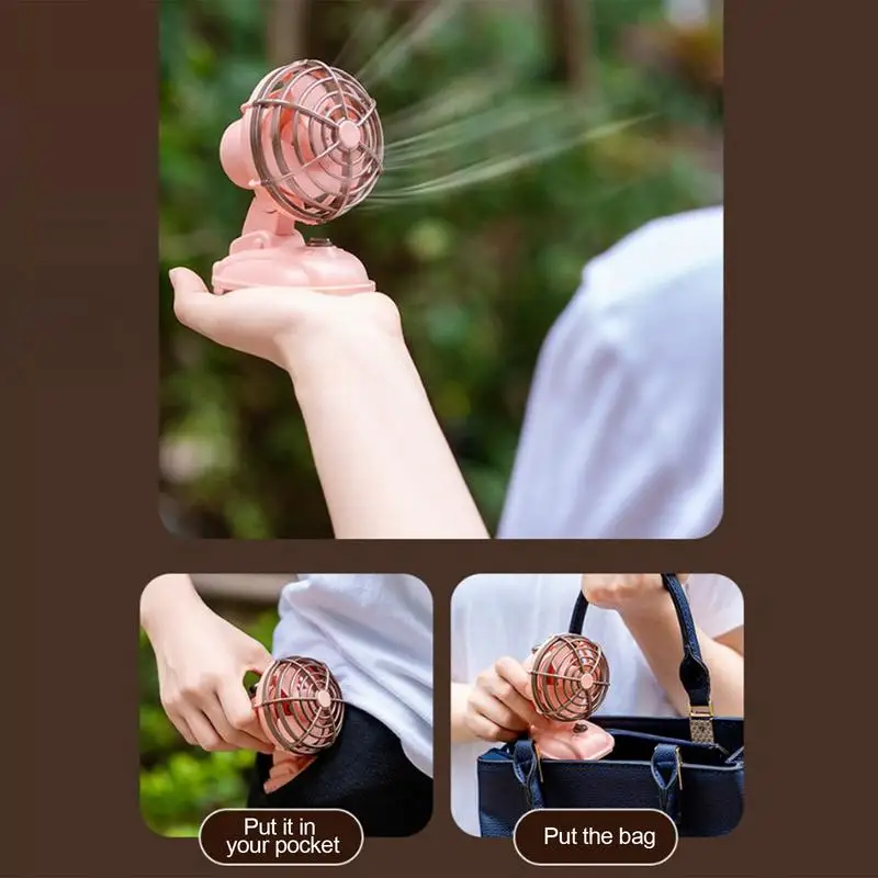 Настольный вентилятор Персональный охлаждения винтажный ультра-тихий сильный