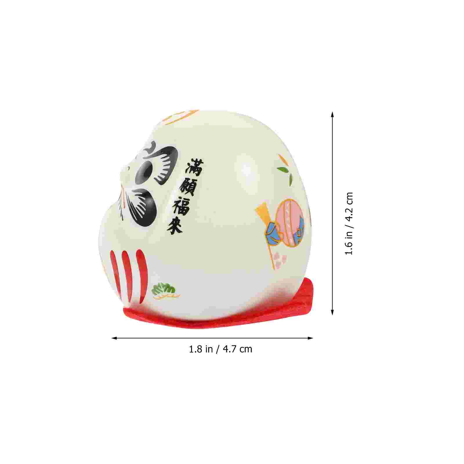 Автомобиль Дхарма Яйца Фортуна Керамический Орнамент Японская Дарума Ремесла