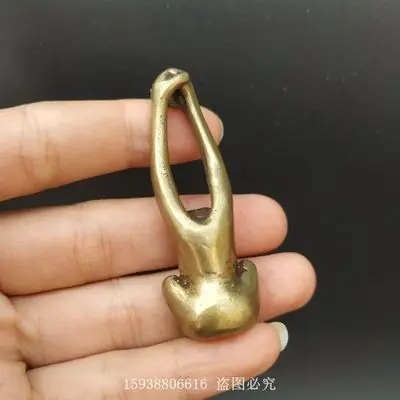 Изысканная имитация латуни твердый Зодиак обезьяна Гиббон кулон |