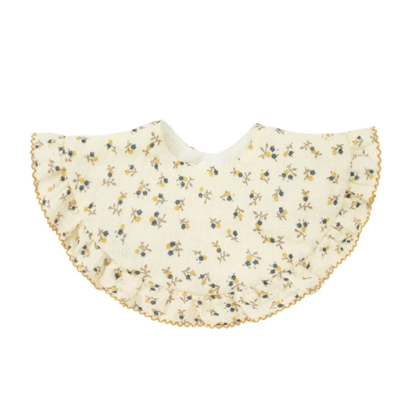 

Baby Bibs Floral Handkerchief Feeding Bib Burp Cloth Boy Girl Bib Shower Gift