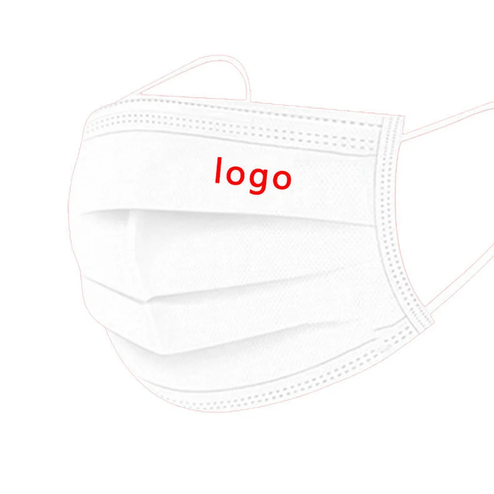 

Disposable 3layer Protective Custom LOGO Mаска Mascarillas Deproteccion Masquesзащитная DustProof SafetyMáscaraHalloweencosplay