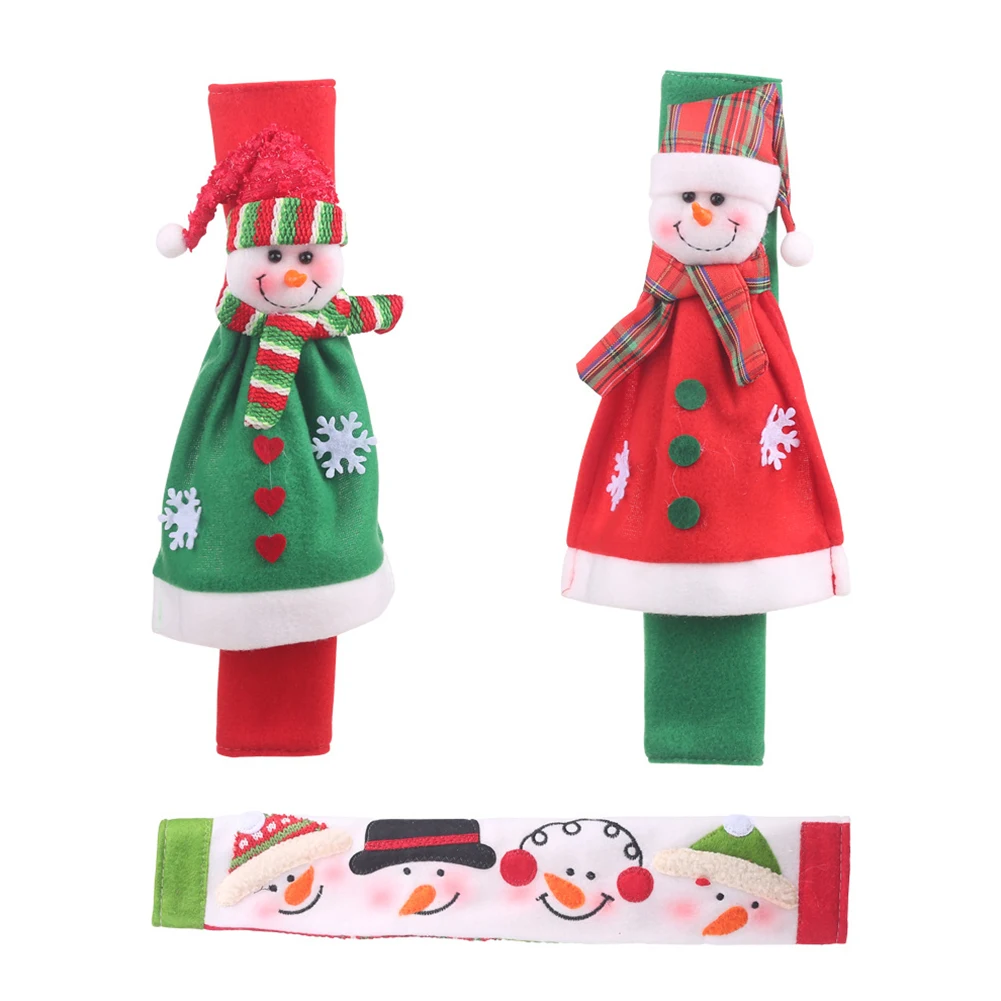 

High Quality Appliance Handle Cover Festive Home Decor Keep Handle Away From Dirty Party Accessories Stains With Hook Loop