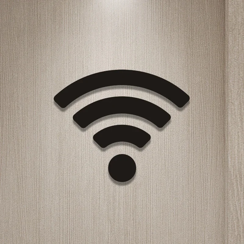

Акриловые дверные таблички Wi-Fi, нет курения