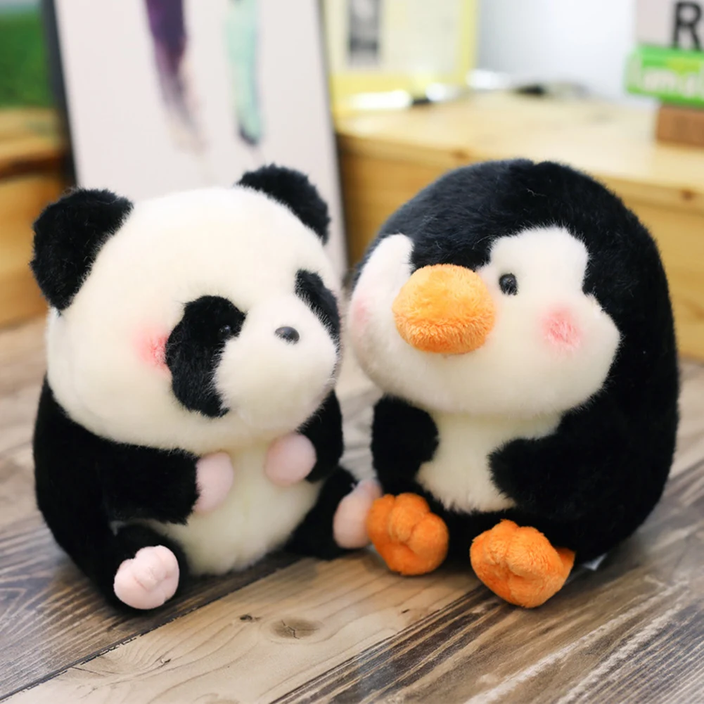 

Мягкая игрушка-панда, плюшевая, из полипропилена и хлопка, выглядит как спутник для сна, украшение для сувенира для ребенка