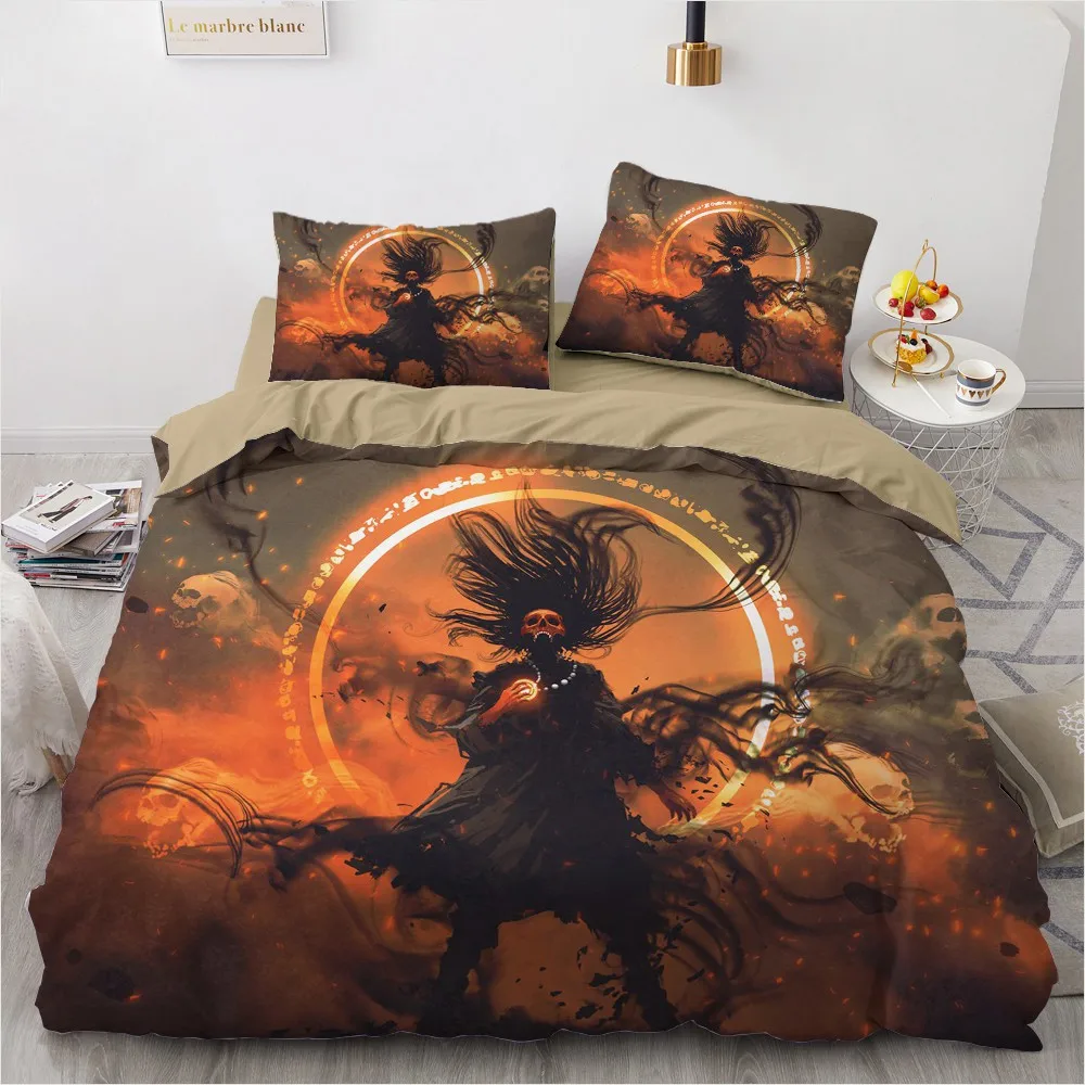 

3D Dancer Blue Design Comforter Shell Quilt Cover Bedding Sets Full King Queen Double Single Size Home Textile