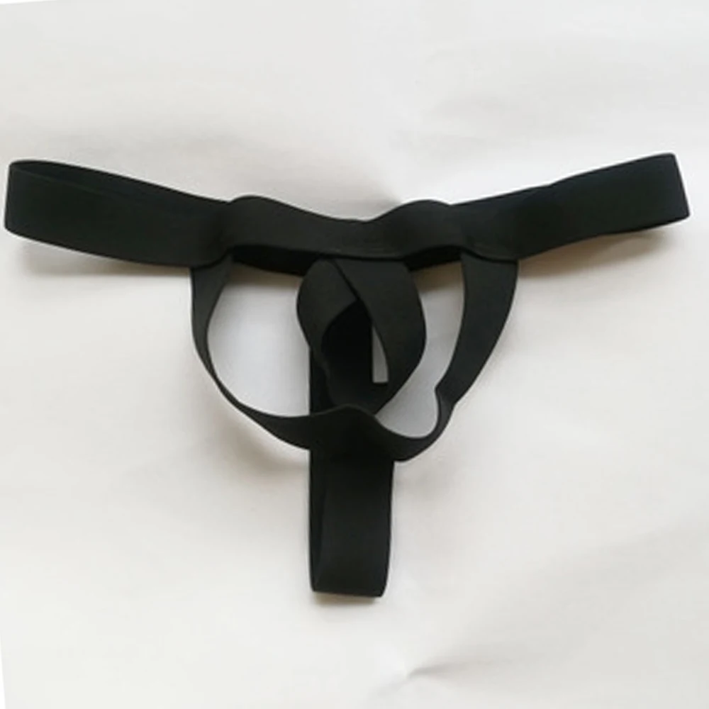 

Men's Sexy String Bandage Briefs High Elasticity Underwear Buttocks Hollow Thong T-back Open Front Underpants Erotic Lingerie