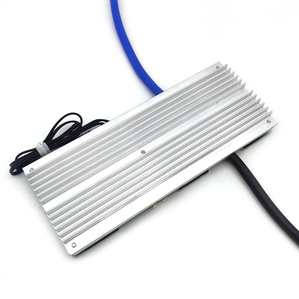 Qucc 60A 80A 10S 12S 13S 14S 15S 16S 17S Smart BMS 36V 48V 60V Lithium Battery Balance Module With Switch Bluetooth APP Uart NTC