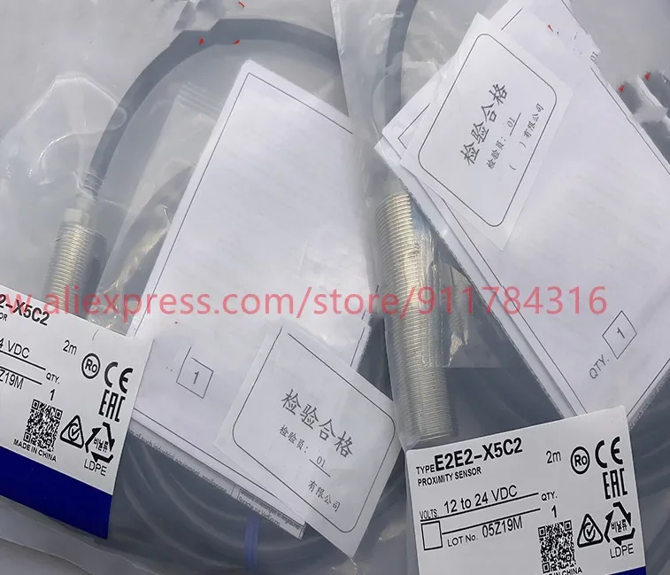 3 шт. новые высококачественные индуктивные датчики приближения E2E2-X5C1 E2E2-X5B1 E2E2-X5B2 E2E2-X5C2 (art.: 3920dbbd09fd1) - 3920dbbd09fd1